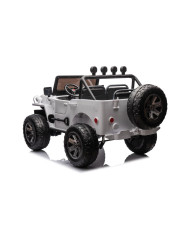 Auto Na Akumulator JH-102 Białe 4x4