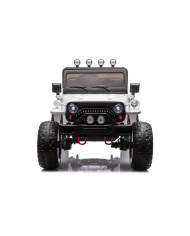Auto Na Akumulator JH-102 Białe 4x4