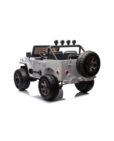 Auto Na Akumulator JH-102 Białe 4x4