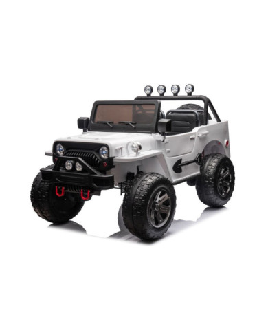 Auto Na Akumulator JH-102 Białe 4x4