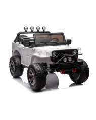 Auto Na Akumulator JH-102 Białe 4x4
