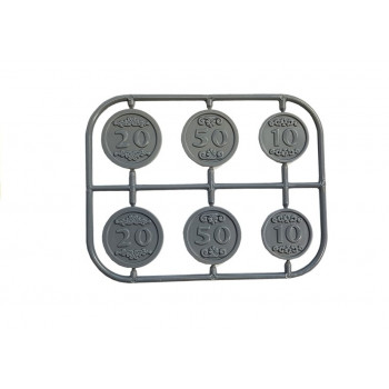 Kasa Sklepowa dla dzieci Niebieska z koszykiem