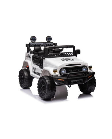 Auto Na Akumulator Toyota FJ Biała 4x4