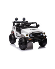 Auto Na Akumulator Toyota FJ Biała 4x4