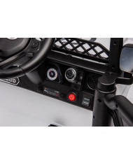 Auto Na Akumulator Toyota FJ Biała 4x4