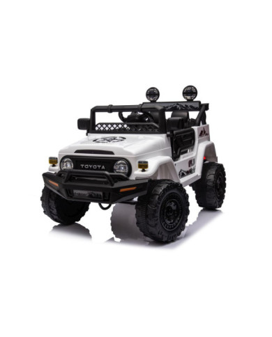 Auto Na Akumulator Toyota FJ Biała 4x4