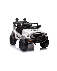 Auto Na Akumulator Toyota FJ Biała 4x4