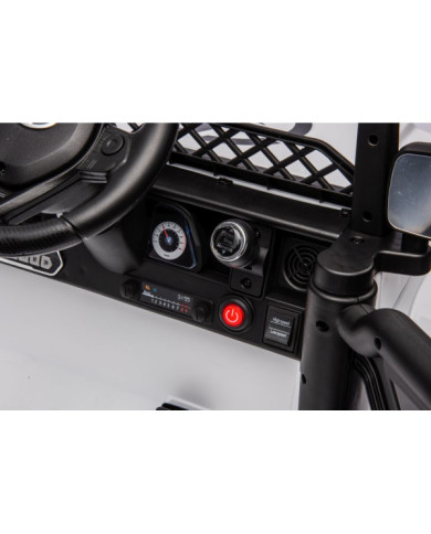 Auto Na Akumulator Toyota FJ Biała 4x4