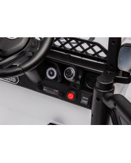 Auto Na Akumulator Toyota FJ Biała 4x4