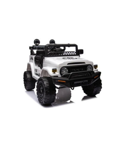 Auto Na Akumulator Toyota FJ Biała 4x4
