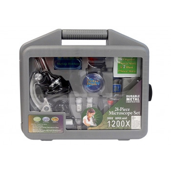 Mikroskop Dziecięcy w Walizce 28 elementów