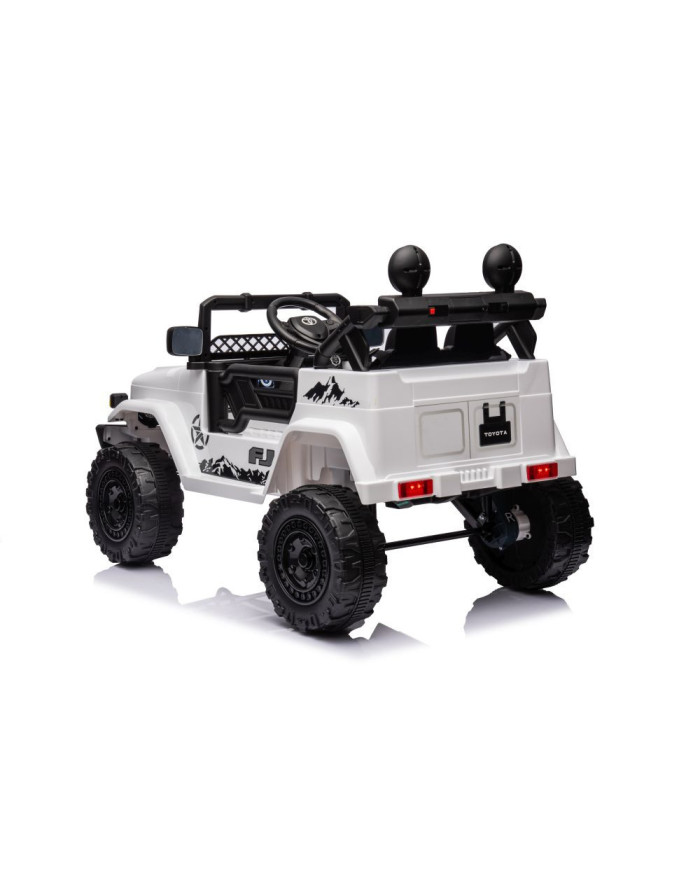 Auto Na Akumulator Toyota FJ Biała 4x4