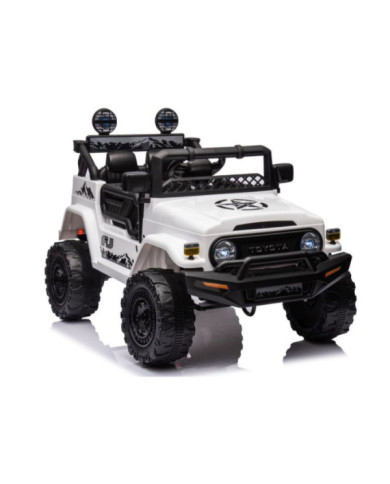 Auto Na Akumulator Toyota FJ Biała 4x4