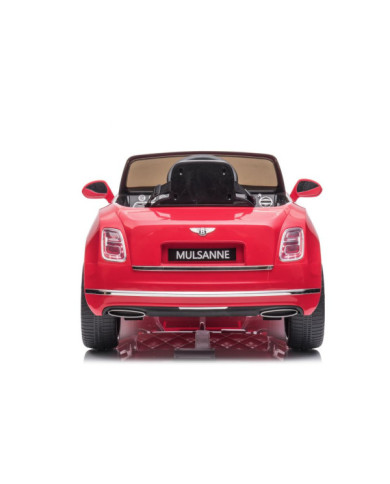Auto Na Akumulator Bentley Mulsanne Czerwony Lakierowany