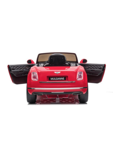 Auto Na Akumulator Bentley Mulsanne Czerwony Lakierowany