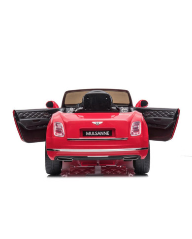 Auto Na Akumulator Bentley Mulsanne Czerwony Lakierowany
