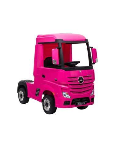 Auto Na Akumulator Mercedes Actros Różowy 4x4