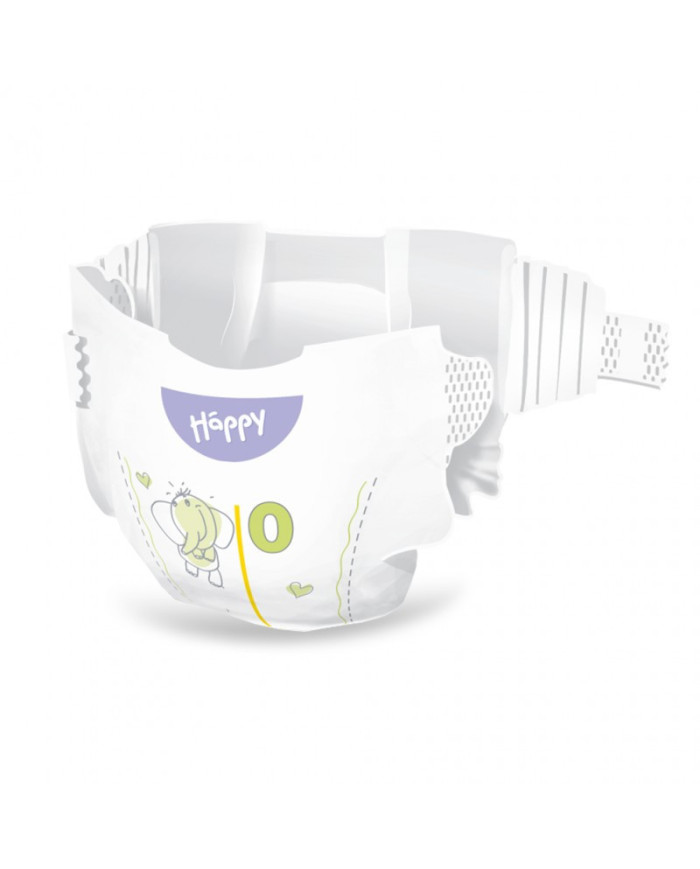 Pieluszki dla wcześniaków Bella Happy 0 Before Newborn do 2 kg 46szt.