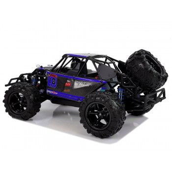 Auto Terenowe Buggy Zdalnie Sterowane 1:18 Niebieskie ENOZE 9303E 45 km/h