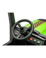 Traktor Na Akumulator A011 24V Zielony