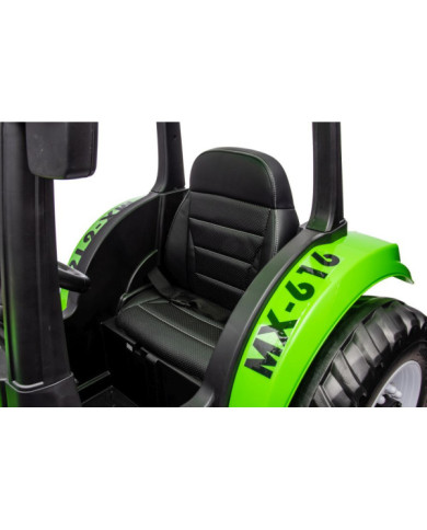 Traktor Na Akumulator A011 24V Zielony
