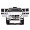 Samochód na akumulator Mercedes G500 biały