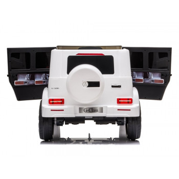 Samochód na akumulator Mercedes G500 biały