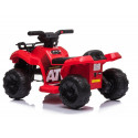 Quad na akumulator JS320 czerwony