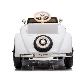 Auto na akumulator Mercedes 540K Biały