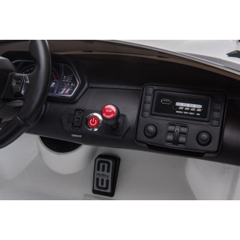 Auto na akumulator Lamborghini Aventador SX2028 Biały