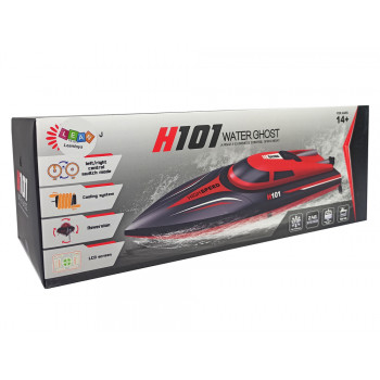Łódź Motorówka Zdalnie Sterowana H101 Czerwona 1:48 2.4G 35 km/h