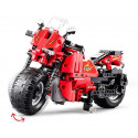Zestaw klocków CADA Motocykl Zdalnie Sterowany 2.4G 484 elementy