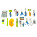 Zestaw Lekarski na Wózku Doktor 17 Elementów EKG