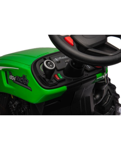 Traktor Na Akumulator HC-306 Zielony 24V