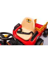 Traktor Na Akumulator BBH-030 Czerwony