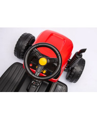 Traktor Na Akumulator BBH-030 Czerwony