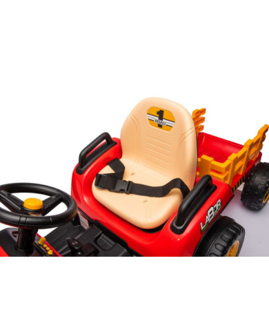 Traktor Na Akumulator BBH-030 Czerwony