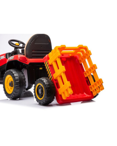 Traktor Na Akumulator BBH-030 Czerwony