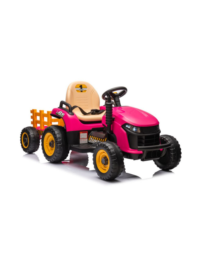 Traktor Na Akumulator BBH-030 Różowy