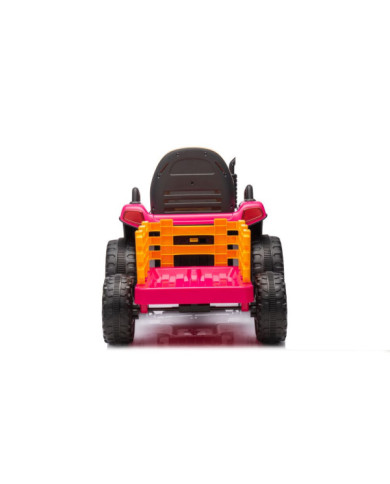 Traktor Na Akumulator BBH-030 Różowy