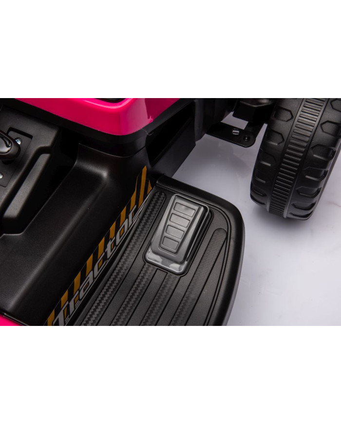 Traktor Na Akumulator BBH-030 Różowy