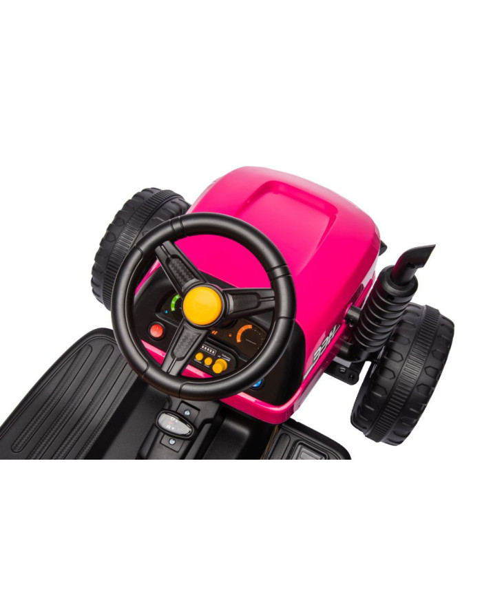 Traktor Na Akumulator BBH-030 Różowy