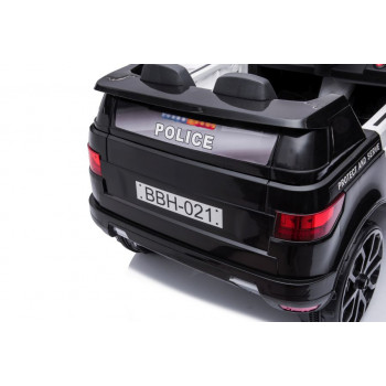 Auto Na Akumulator BBH-021 Policyjne Czarne