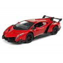 Auto Zdalnie Sterowane Lamborghini Veneno Czerwony 2,4 G Pilot Kierownica Dźwięk Światła 1:24