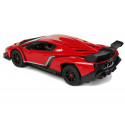 Auto Zdalnie Sterowane Lamborghini Veneno Czerwony 2,4 G Pilot Kierownica Dźwięk Światła 1:24