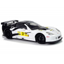 Auto Sportowe Wyścigowe R/C 1:18 Corvette C6.R Biały 2.4 G Światła