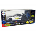 Auto Sportowe Wyścigowe R/C 1:18 Corvette C6.R Biały 2.4 G Światła