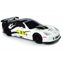 Auto Sportowe Wyścigowe  R/C 1:24 Corvette C6.R Biały 2.4 G Światła