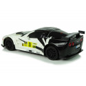 Auto Sportowe Wyścigowe  R/C 1:24 Corvette C6.R Biały 2.4 G Światła