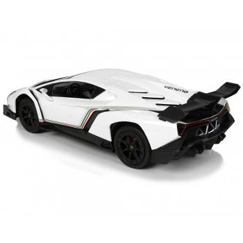 Auto Sportowe R/C 1:24 Lamborghini Veneno Białe 2.4 G Światła